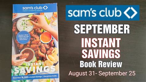 Sam's club instant savings book september 2022. Things To Know About Sam's club instant savings book september 2022. 